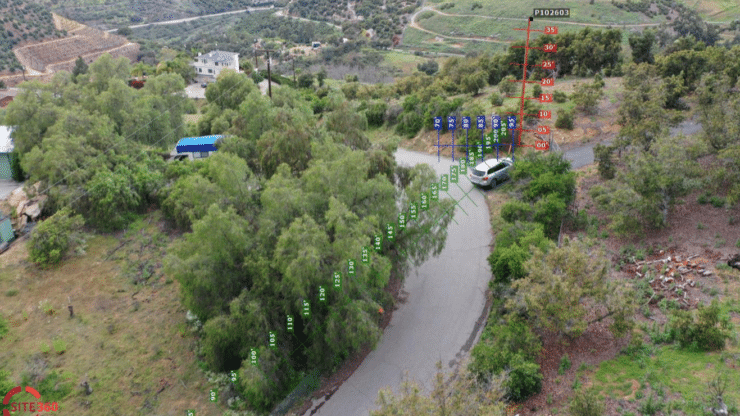 Utility Infrastructure Assessment with Site360 Aerial utility infrastructure assessment with Site360 measurement data
